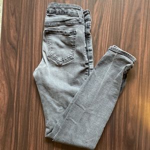 Womens Old Navy The Rockstar Black/Gray Skinny Jeans